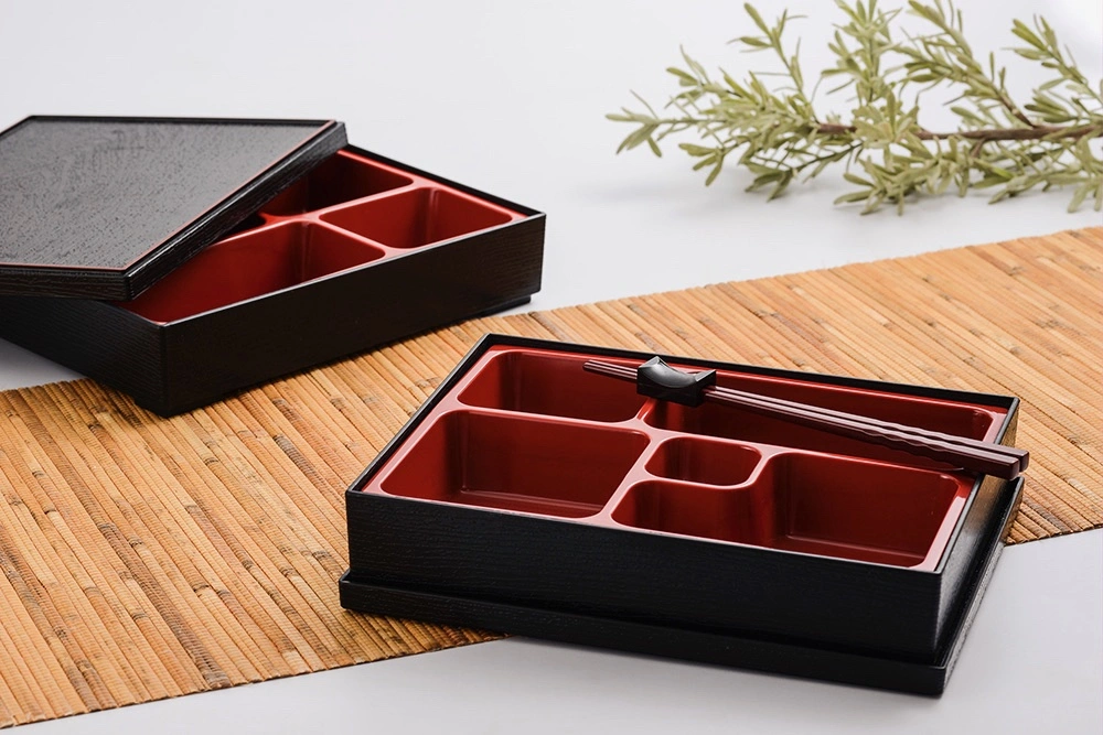 5 Compartment Japanese Food Container Bento Box